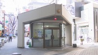 解体が決まった田町警備派出所　高松市南新町