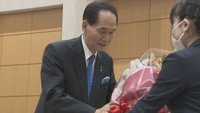 9月4日で任期満了　香川県・浜田恵造知事の退任式　3期12年、防災対策や子育て支援の推進などに取り組む