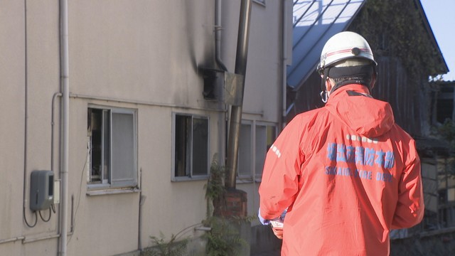 火事があった製麺所兼住宅　坂出市高屋町