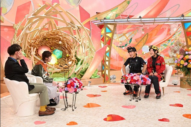 探検家カップル、2人の出会いとは…？ⓒABCテレビ