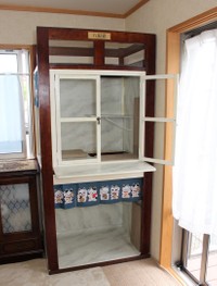 1カ月半ほどかけて自作した猫が遊ぶための棚