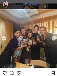 山田優のインスタグラム＠yu_yamada_より