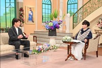 「徹子の部屋」   黒柳徹子(右)、村田雄浩＝テレビ朝日提供