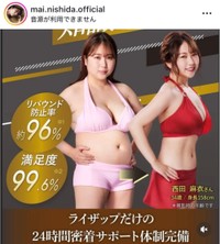 西田麻衣インスタグラム(@mai.nishida.official)より