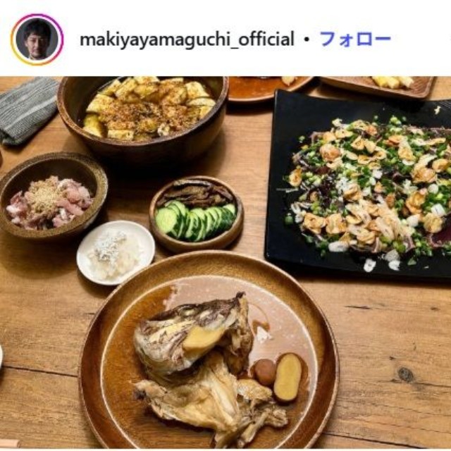 山口馬木也のインスタグラム@makiyayamaguchi_officialより