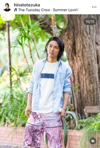 （手塚日南人公式インスタグラムより）