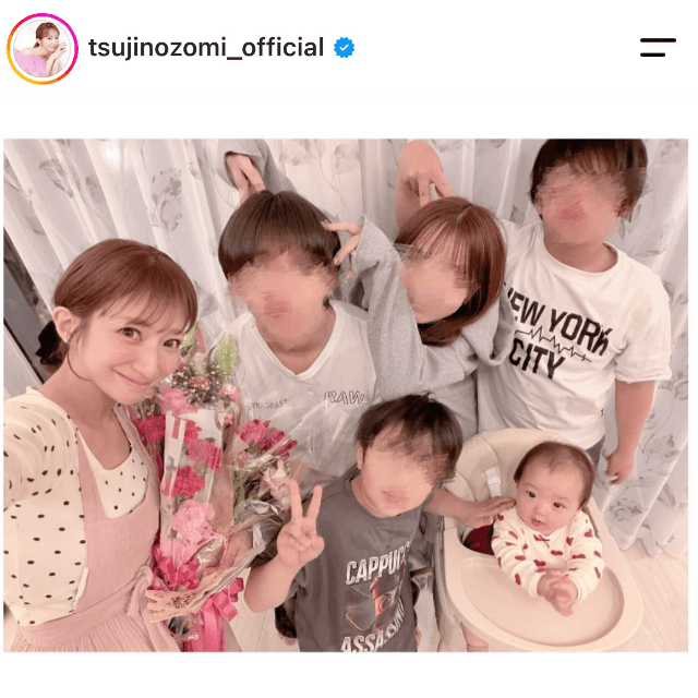 辻希美(@tsujinozomi_official)さんのインスタグラムより