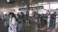JR高松駅 午前9時ごろ