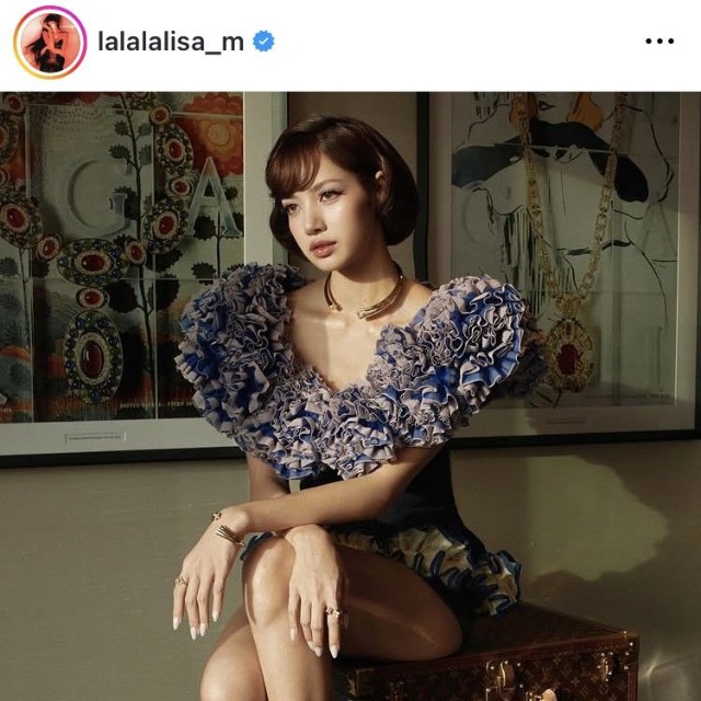 BLACKPINK・リサのインスタグラム＠lalalalisa_mより