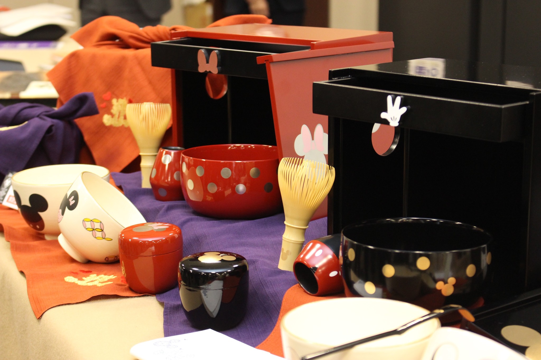 かわいいぜ、京都伝統工芸×ディズニー！和傘や呉服、手ぬぐい… 日本が