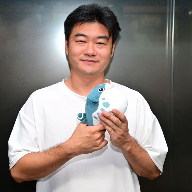フグ退職した宇野航監督（撮影：石井隼人）
