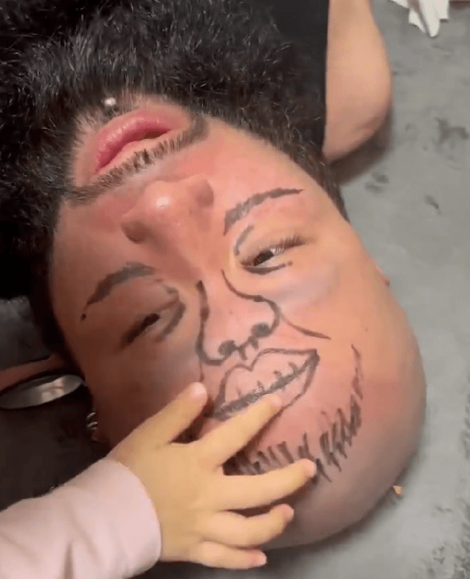 注意する長女さん「ダメ～！」