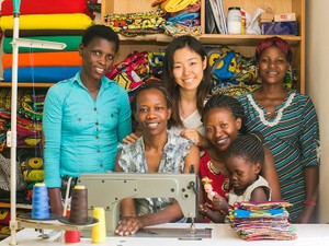 私の人生を変えたアフリカンプリント、ウガンダのシングルマザー、そして母ちゃん