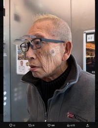 ビートきよしマネージャーのX(旧ツイッター)＠kiyosi_stabaより