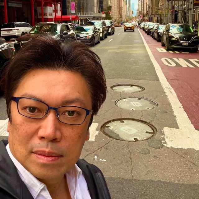 マンハッタンにて