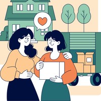 引っ越すママ友との別れ　※画像はイメージです（inspiring.team/stock.adobe.com）