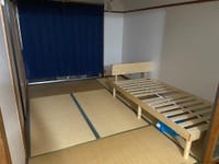 もぬけの殻となった部屋／救済Pさん（@amamiharukasan2）提供