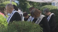 原爆投下から81年　岡山市で慰霊祭　被爆者や遺族が犠牲者を追悼「一番に平和しかない」