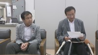 共産党岡山県委員会の会見　岡山県庁