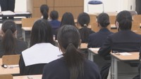 岡山大学津島キャンパス(岡山・北区津島中)　午前7時45分ごろ