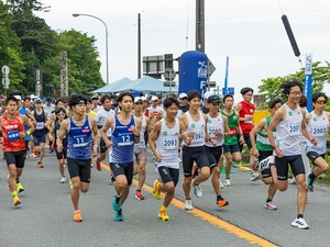 箱根駅伝の5区、6区候補がここに？　順天堂大なども参加した富士山須走五合目競走！