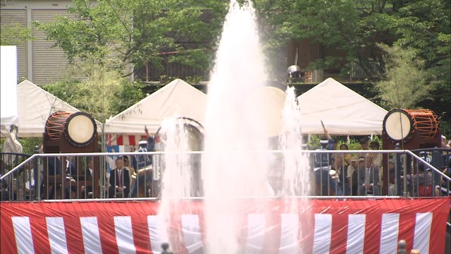 田植えシーズン前に水の安全と豊作を祈願　香川用水で恒例の「水口祭」