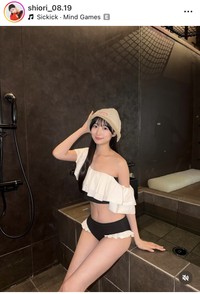 百田汐里インスタグラム＠shiori_08.19より