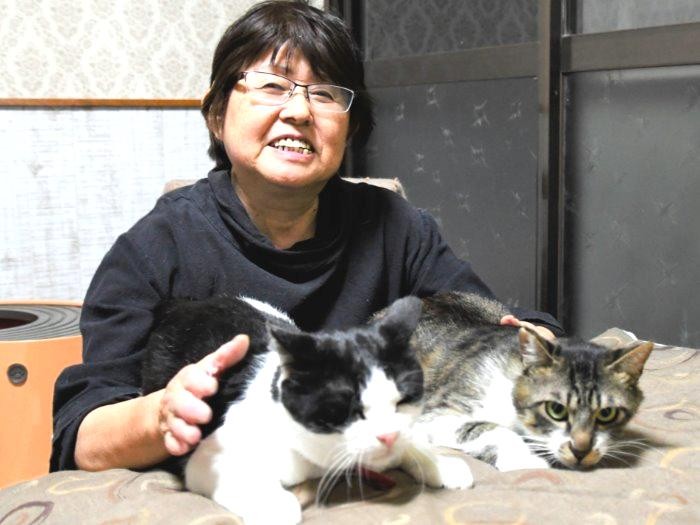 「猫の思」オーナーの西森澄江さん