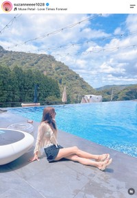 スザンヌさんの公式インスタグラムから