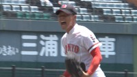 ＜速報中＞岡山大会準決勝第1試合　おかやま山陽が8回に主将のタイムリーで同点に　延長タイブレークに　おかやま山陽×岡山学芸館