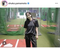 山本萩子アナのインスタグラム＠shuko.yamamotoより
