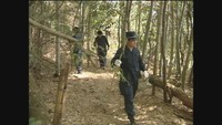 捜索の様子（2005年）