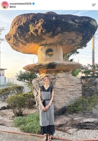 スザンヌさんの公式インスタグラムから