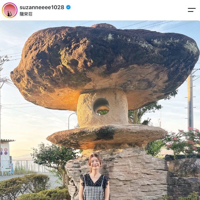 スザンヌさんの公式インスタグラムから