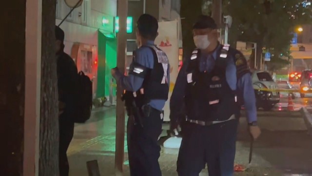事件があった現場　岡山・北区奉還町　5月16日