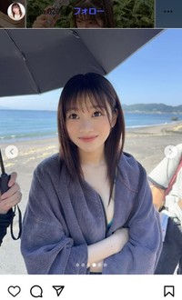 上ノ堀結愛のインスタグラム＠yua.0201より