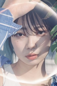 蔦谷里華 1st写真集「泥中の華」（撮影：松岡一哲、玄光社 刊）