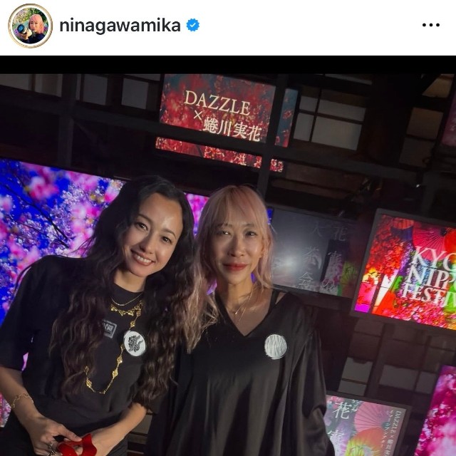 蜷川実花（@ninagawamika）さんのインスタグラムより