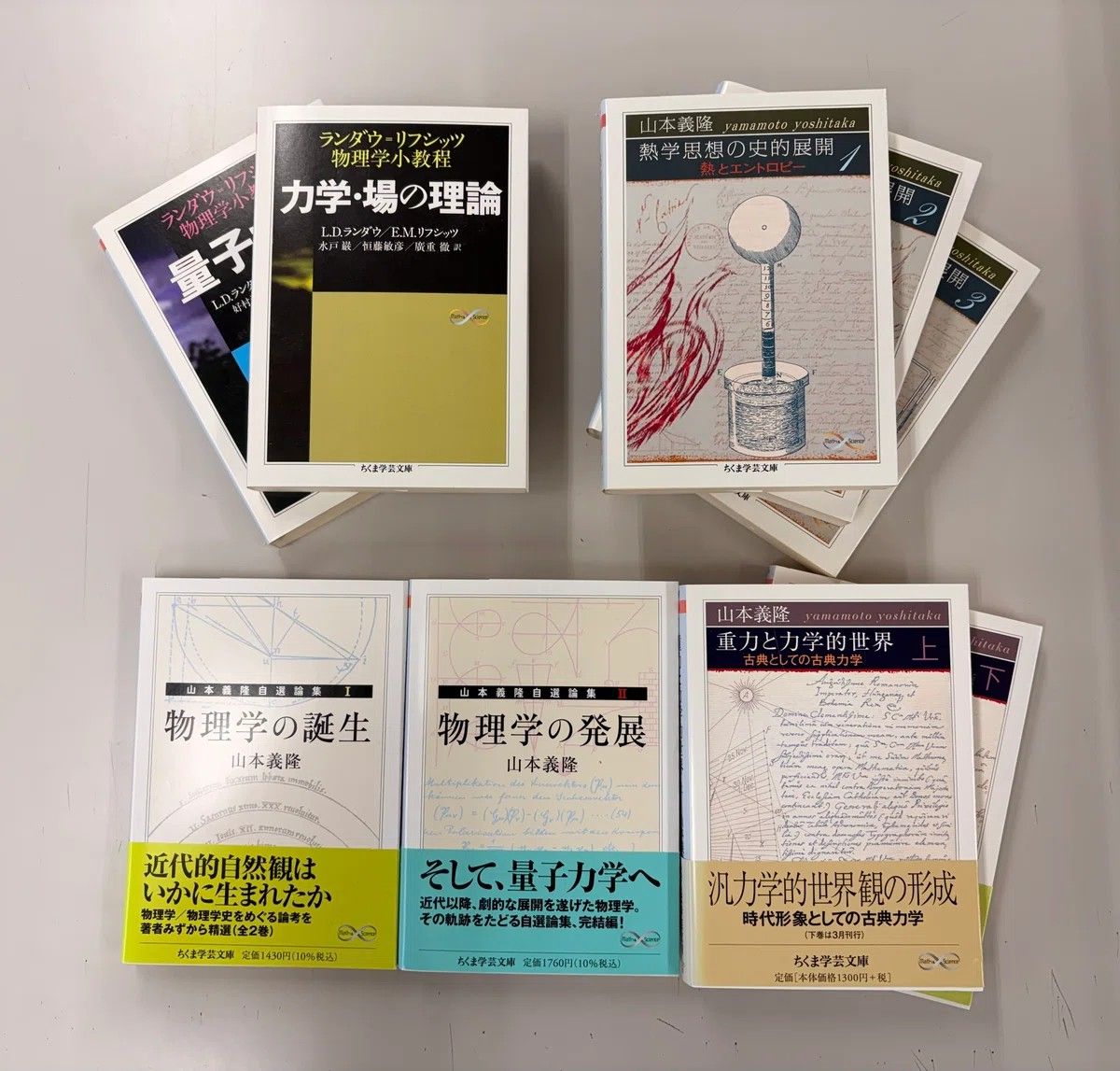 ランダウ - リフシッツの物理学小教程と山本義隆先生の著作たち