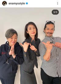 えなみ眞理子(@enamysstyle)さんのインスタグラムに登場した天海祐希さん