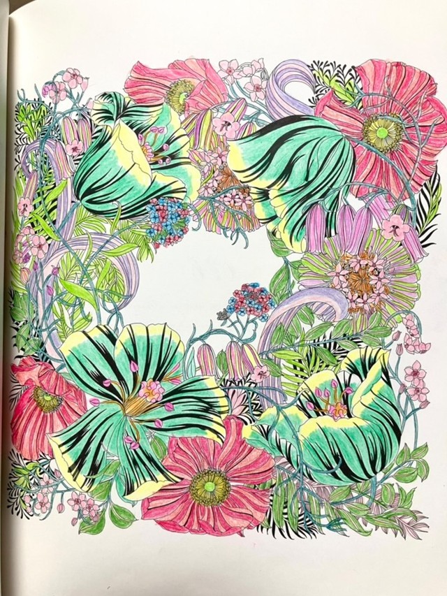 花柄モチーフはお気に入りのひとつ／おこめやさん（@ocomeya_sanrio）提供