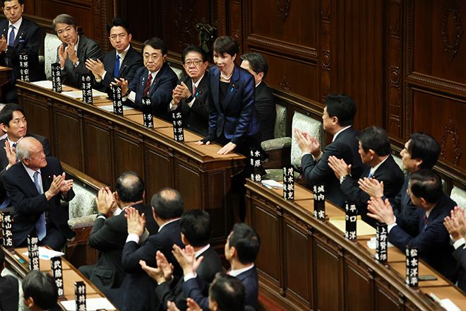 Takaichi wins second term, races to pass delayed budget