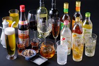 飲み放題付「プライベートプラン」のお酒などは全15種類