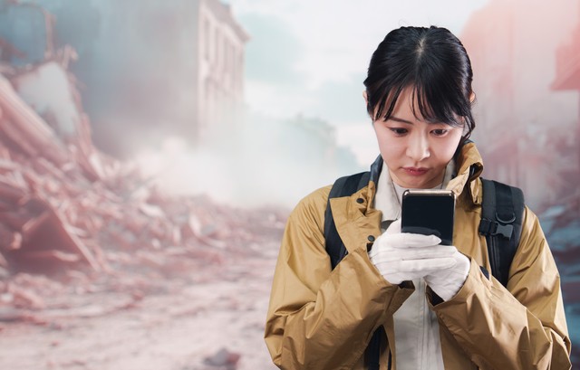 「00000JAPAN」は災害時に無料で開放※画像はイメージです（maroke/stock.adobe.com）