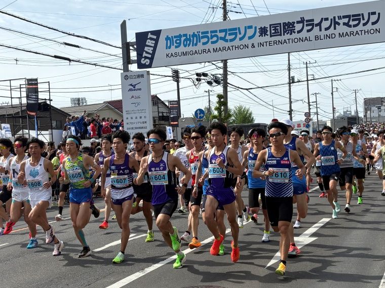 陸上・駅伝 - 順天堂大学・大野聖登選手が10マイル優勝！ かすみがうら