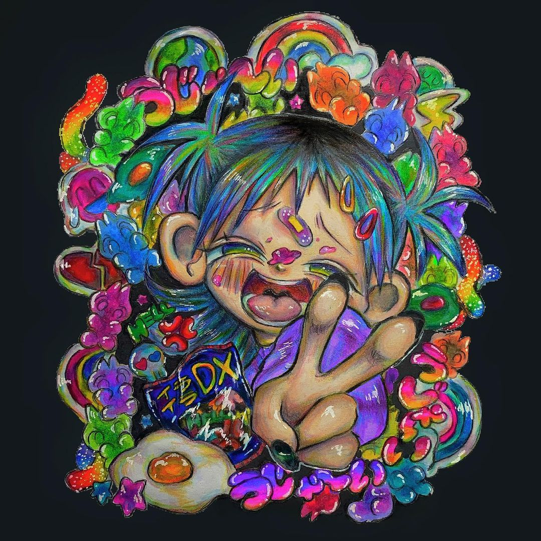 ゆみゆみやみいさんの作品（画像提供：ゆみゆみやみいさん）