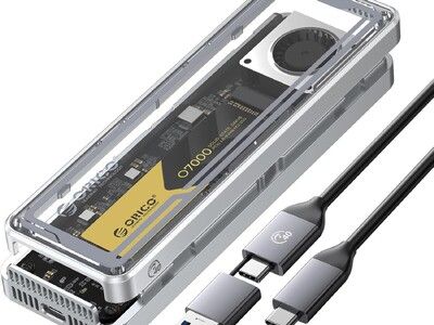 ORICO、40Gbps USB4.0 M.2 NVMe SSDケースを発表。実測読込3500MB/s