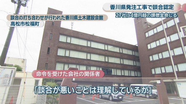 談合の打ち合わせが行われた香川県土木建設会館　高松市松福町
