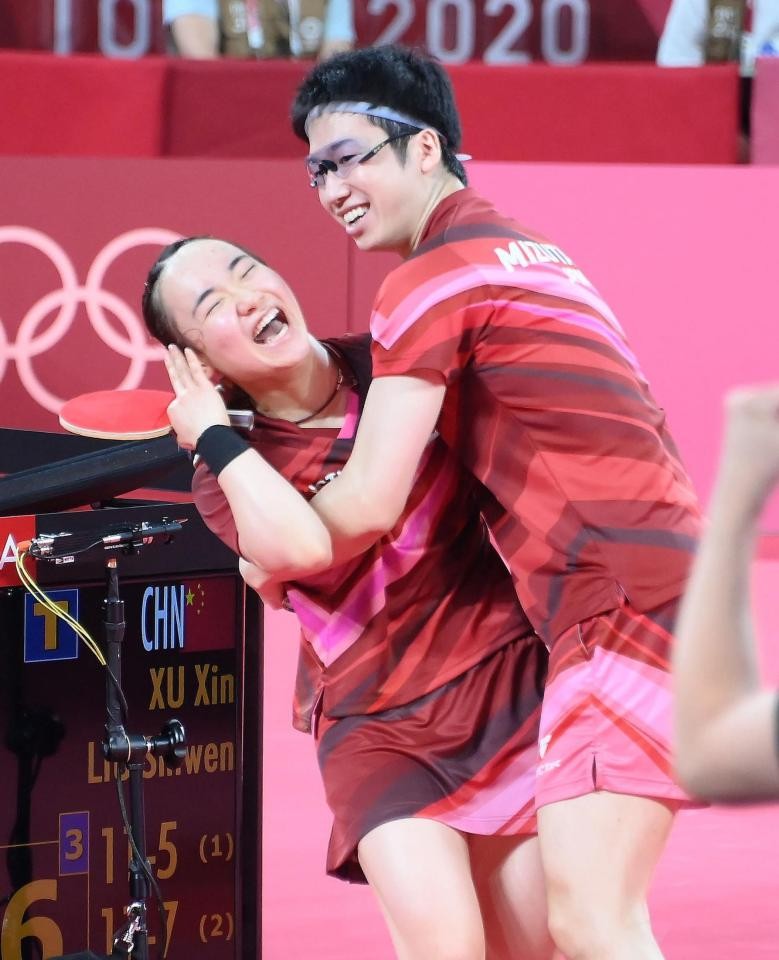 ジ*.様 水谷隼&伊藤美誠サイン ジ*.様 水谷隼&伊藤美誠サイン ジ*.様 水谷隼&伊藤美誠サイン 2025年