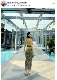 宮原華音のインスタグラム＠miyahara_kanonより